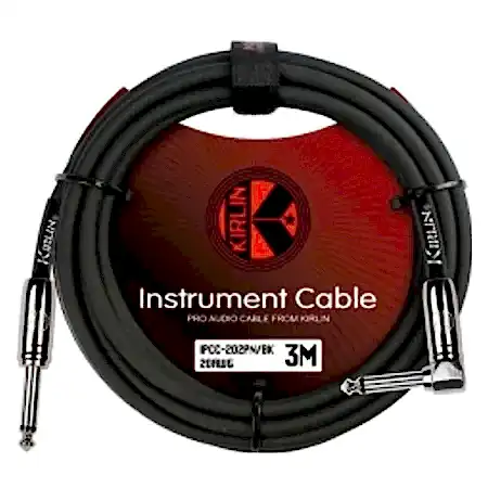 KIRLIN IPCC-202PN-3M-BK 1/4" MONO ENSTRÜMAN KABLOSU